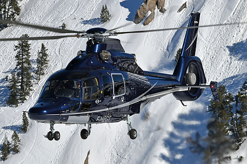 Hélicoptère H155 / EC155 F-HEGT d'HELISECURITE