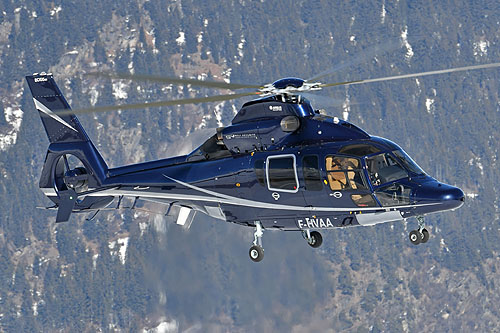 Hélicoptère H155 / EC155 F-HVAA d'HELISECURITE