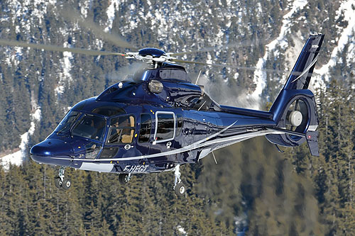 Hélicoptère H155 / EC155 F-HEGT d'HELISECURITE