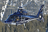 Hélicoptère H155 F-HEGT à Courchevel