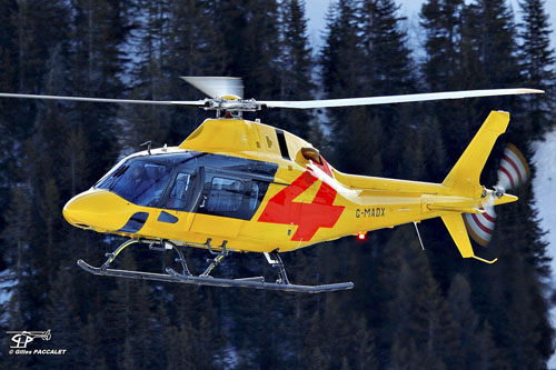 Hélicoptère AW119 Koala G-MADX