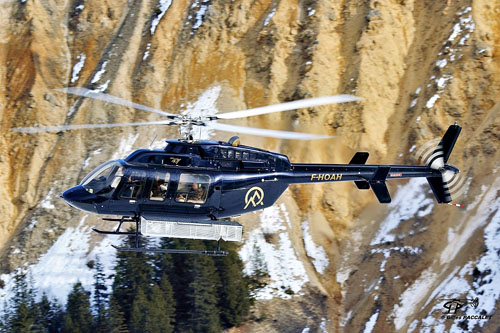 Hélicoptère Bell 407 F-HOAH