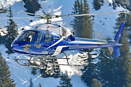 Hélicoptère AS355 N Ecureuil 2 F-GTKA d'HELICOPTERES DE FRANCE (HDF)