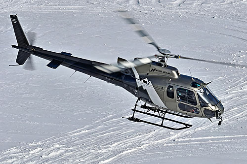 Hélicoptère AS350 B3 Ecureuil F-HADE de Mont Blanc Helicopteres (MBH)