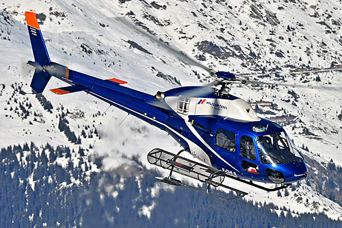 Hélicoptère AS355 N Ecureuil 2 F-GHLS d'HELICOPTERES DE FRANCE (HDF)