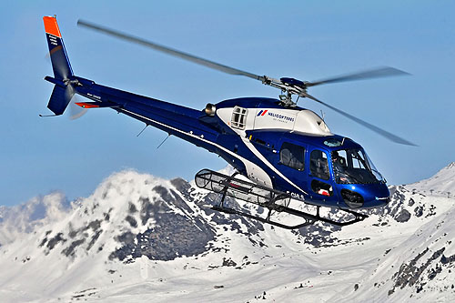 Hélicoptère AS355 N Ecureuil 2 F-GHLS d'HELICOPTERES DE FRANCE (HDF)