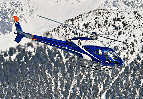 Hélicoptère AS355 N Ecureuil 2 F-GHLS d'HELICOPTERES DE FRANCE (HDF)