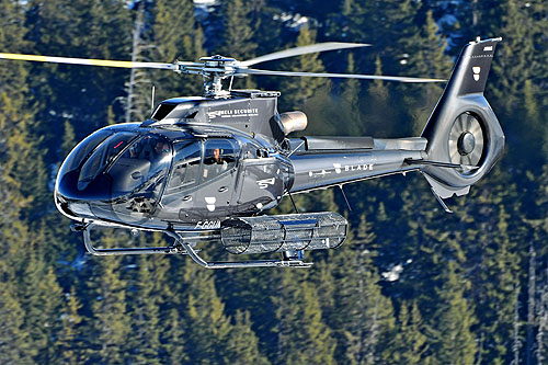 Hélicoptère H130 F-GGUN d'HELI SECURITE