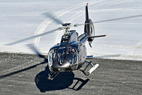 Hélicoptère H130 F-HLGV d'AZUR HELICOPTERE, affrêté par BLADE