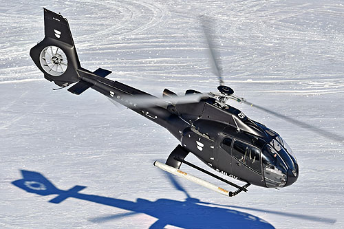 Hélicoptère H130 F-HLGV d'AZUR HELICOPTERE, affrêté par BLADE