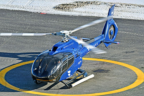 Hélicoptère H130 F-HSTS d'HELI SECURITE