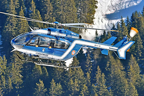 Hélicoptère EC145 JBH Gendarmerie Française