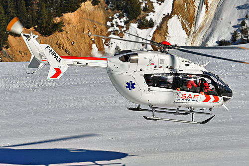 Hélicoptère EC145 F-HPAS