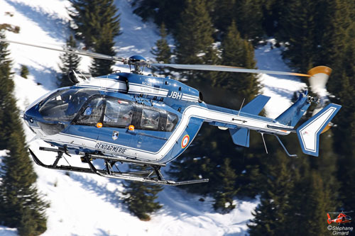 Hélicoptère EC145 JBH Gendarmerie Française