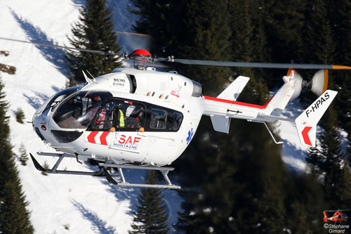 Hélicoptère EC145 F-HPAS