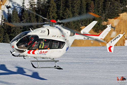 Hélicoptère EC145 F-HPAS