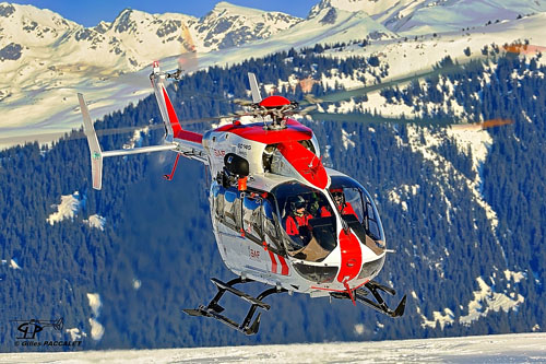 Hélicoptère H125 F-HDRU Savoie Hélicoptères