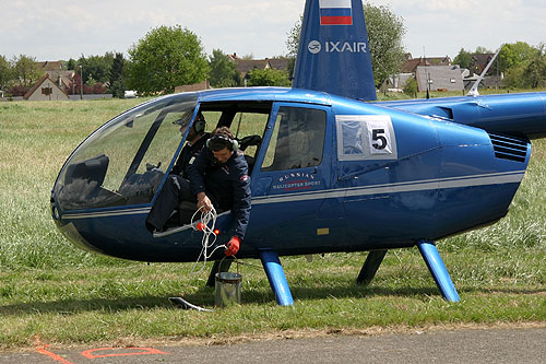 Hélicoptère Robinson R44