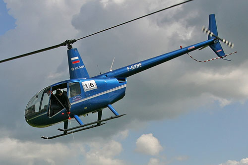 Hélicoptère Robinson R44