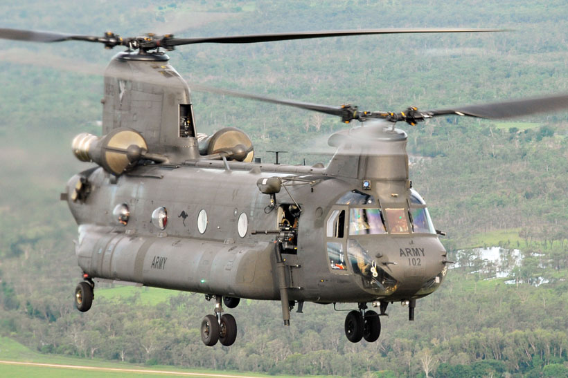 Hélicoptère Hélicoptère CH47D Chinook Australie