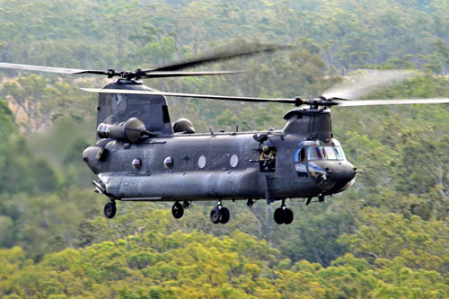 Hélicoptère CH47 Chinook Australie