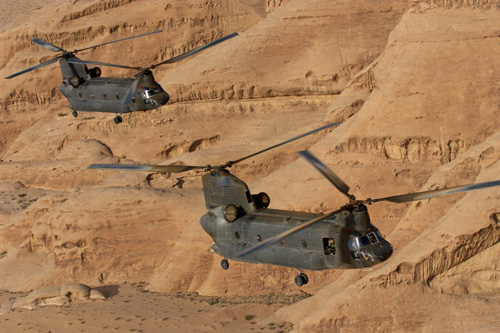 Hélicoptères CH47 Chinook Australie