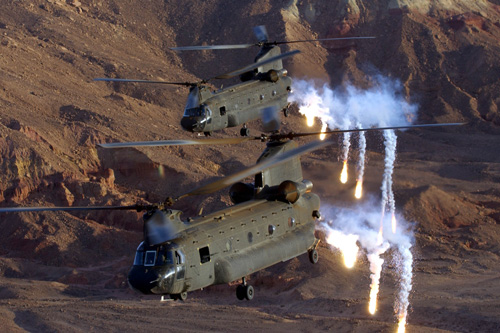 Hélicoptères CH47 Chinook Australie