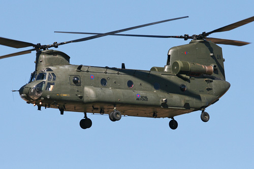 Hélicoptère CH47 Chinook RAF