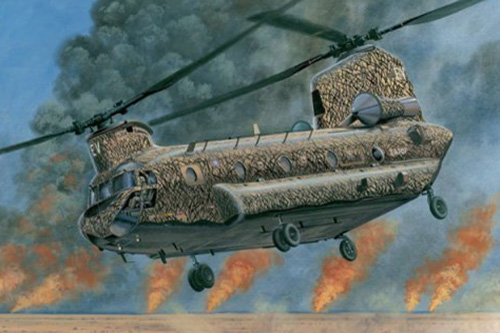 Hélicoptère CH47 Chinook RAF