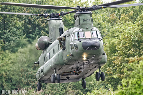 Hélicoptère CH47 Chinook RAF