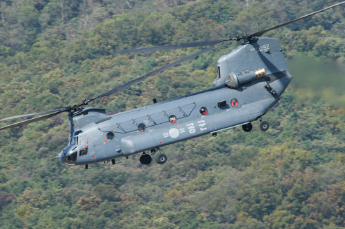 Hélicoptère CH47 Chinook Corée du Sud