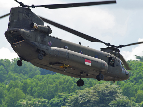 CH47 Chinook Singapour