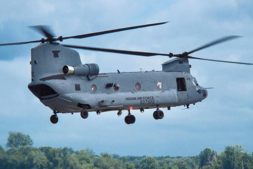 Hélicoptère CH47 Chinook Inde