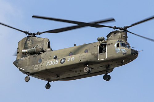 Hélicoptère CH47 Chinook Taïwan