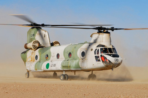 CH47 Chinook Libye