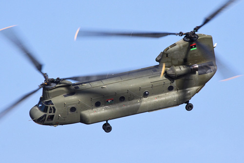 CH47 Chinook Libye