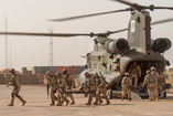 Hélicoptère CH147 Chinook Canada au Mali