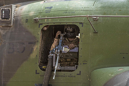 Hélicoptère CH147 Chinook Canada au Mali