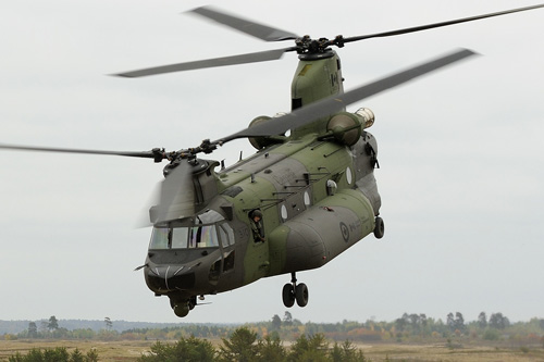 Hélicoptère CH147F Chinook Canada