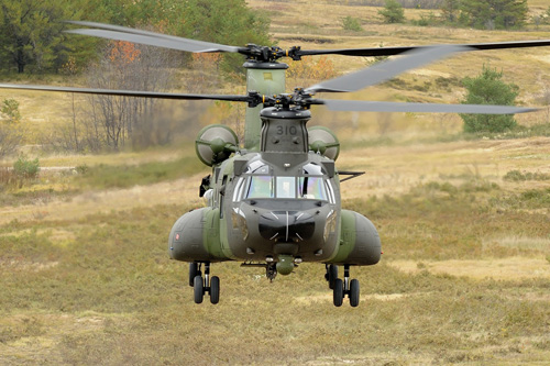 Hélicoptère CH147F Chinook Canada