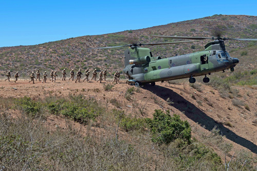 Hélicoptère CH147F Chinook Canada