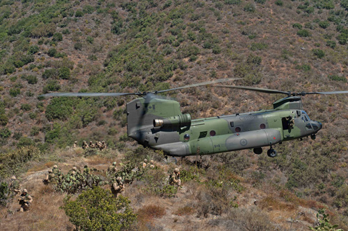 Hélicoptère CH147F Chinook Canada