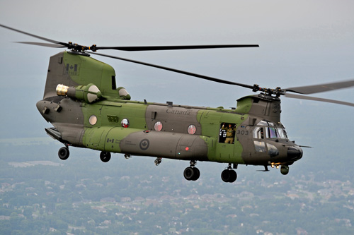 Hélicoptère CH147F Chinook Canada