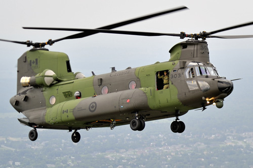 Hélicoptère CH147F Chinook Canada