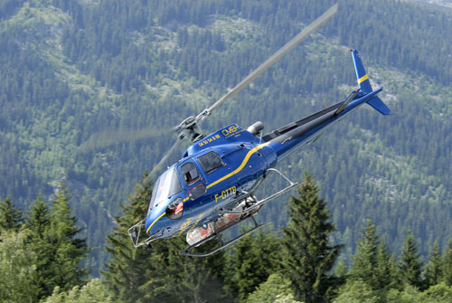 Hélicoptère AS350 Ecureuil de CMBH