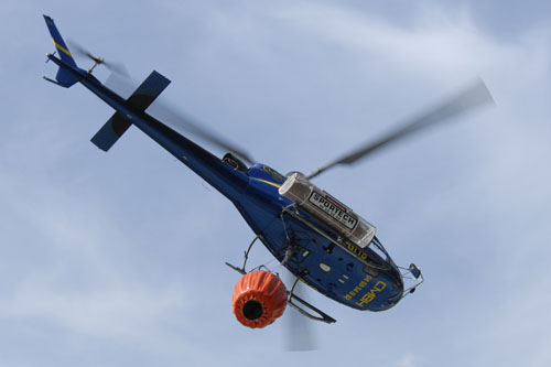 Hélicoptère AS350 Ecureuil de CMBH