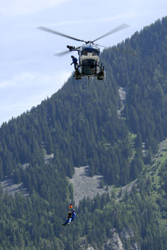 Hélicoptère EC145 de la Gendarmerie Nationale