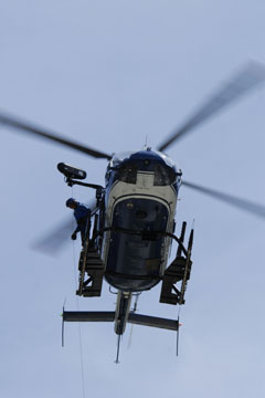 Hélicoptère EC145 de la Gendarmerie Nationale