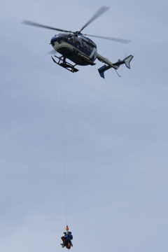 Hélicoptère EC145 de la Gendarmerie Nationale