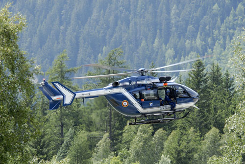 Hélicoptère EC145 de la Gendarmerie Nationale